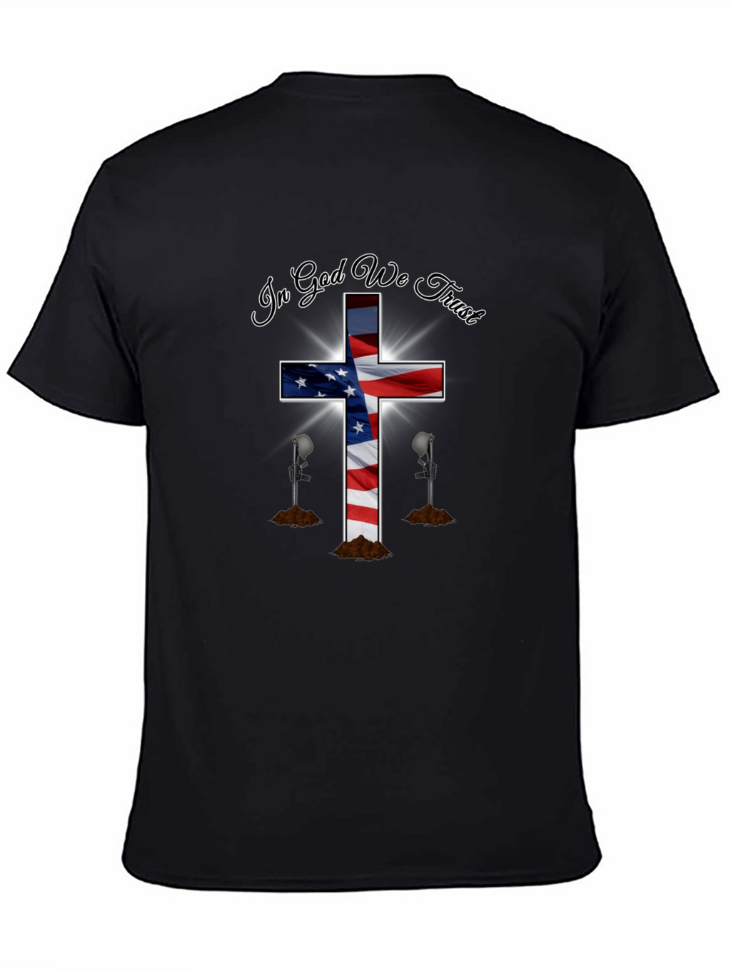 Patriotic Christian T-Shirt - In God We Trust