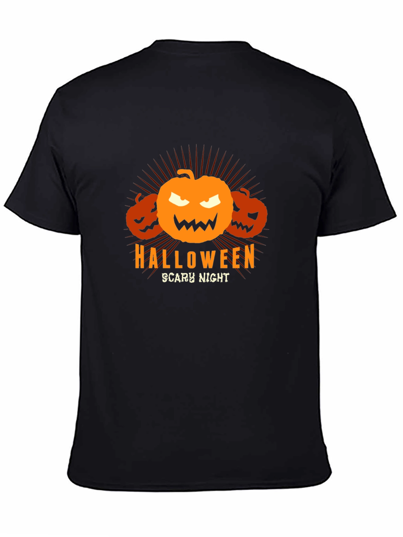 Halloween Scary Night Pumpkin T-Shirt
