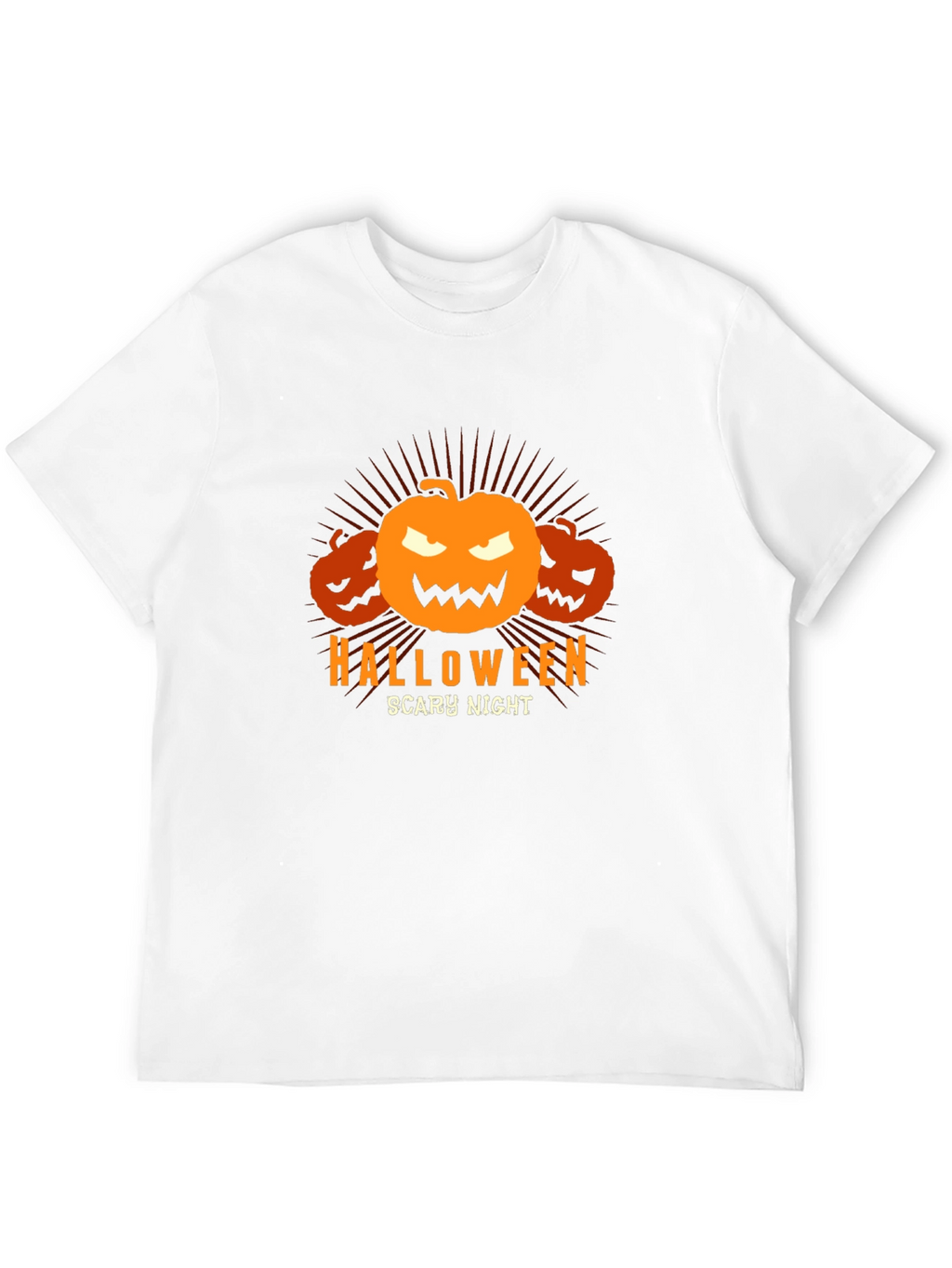 Halloween Scary Night Pumpkin T-Shirt