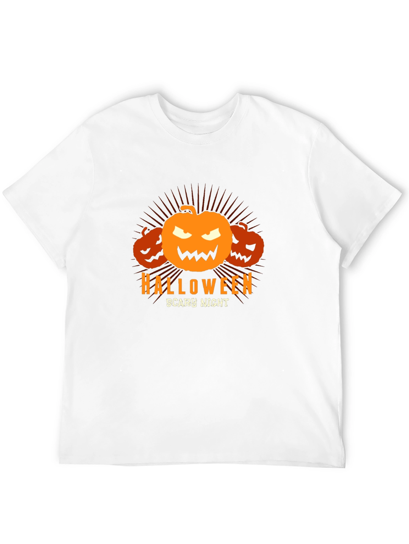 Halloween Scary Night Pumpkin T-Shirt