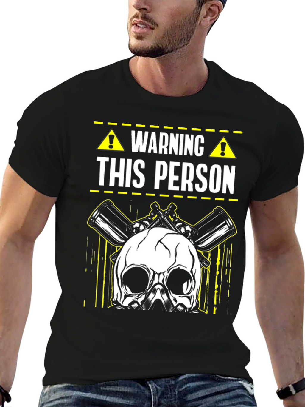 Warning Skull T-Shirt