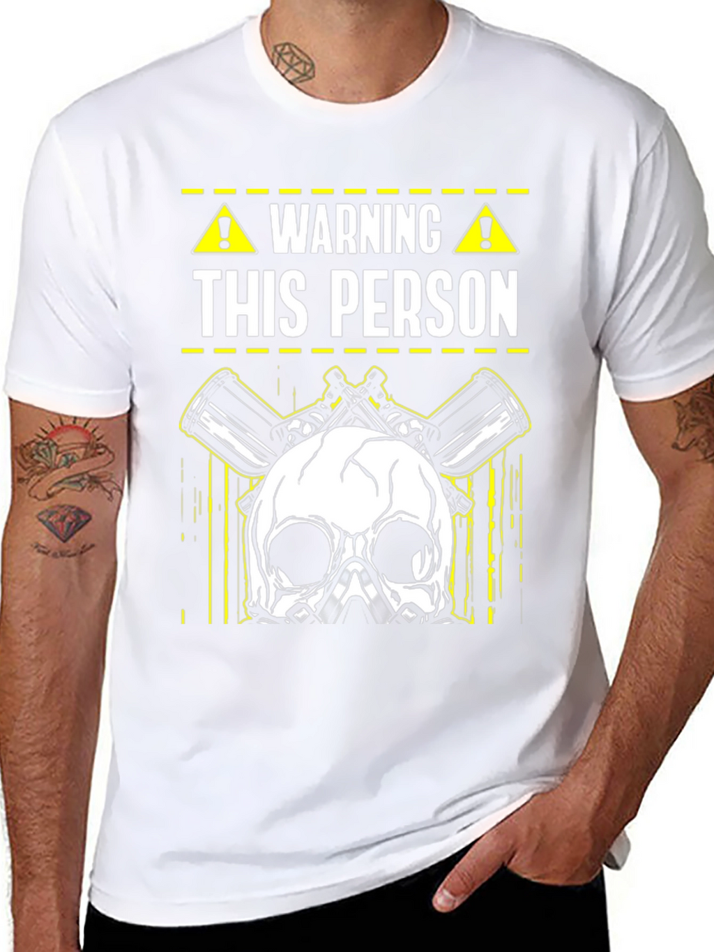 Warning Skull T-Shirt