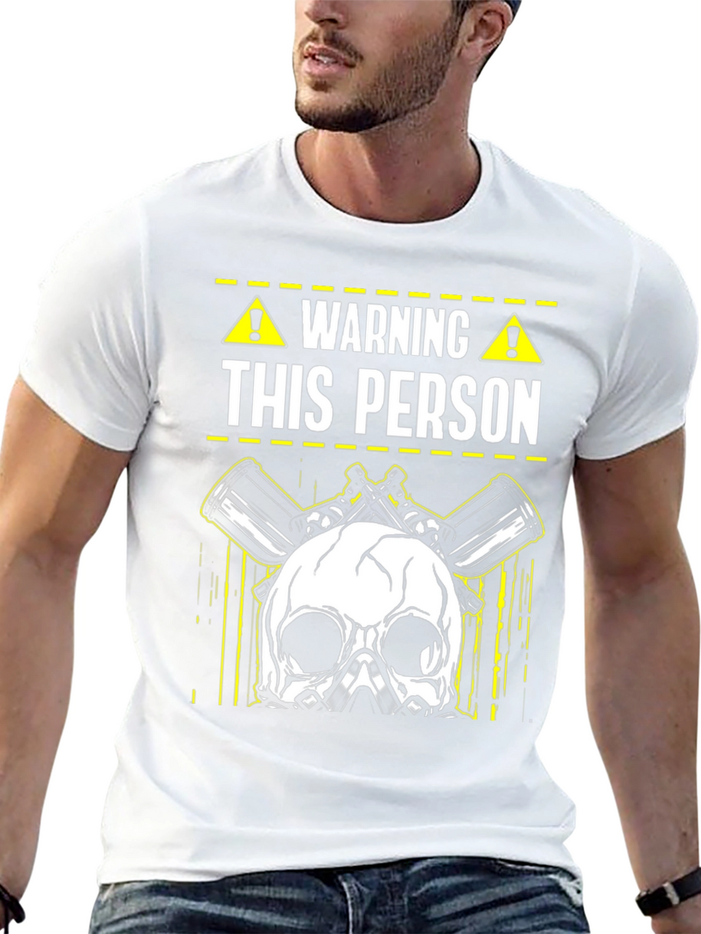 Warning Skull T-Shirt