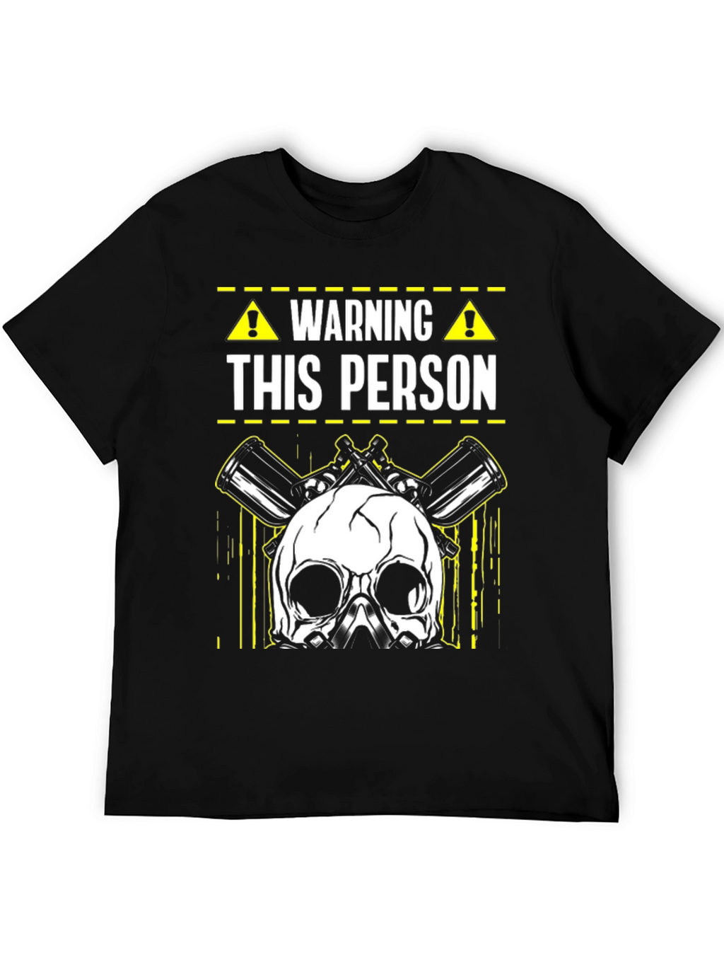 Warning Skull T-Shirt