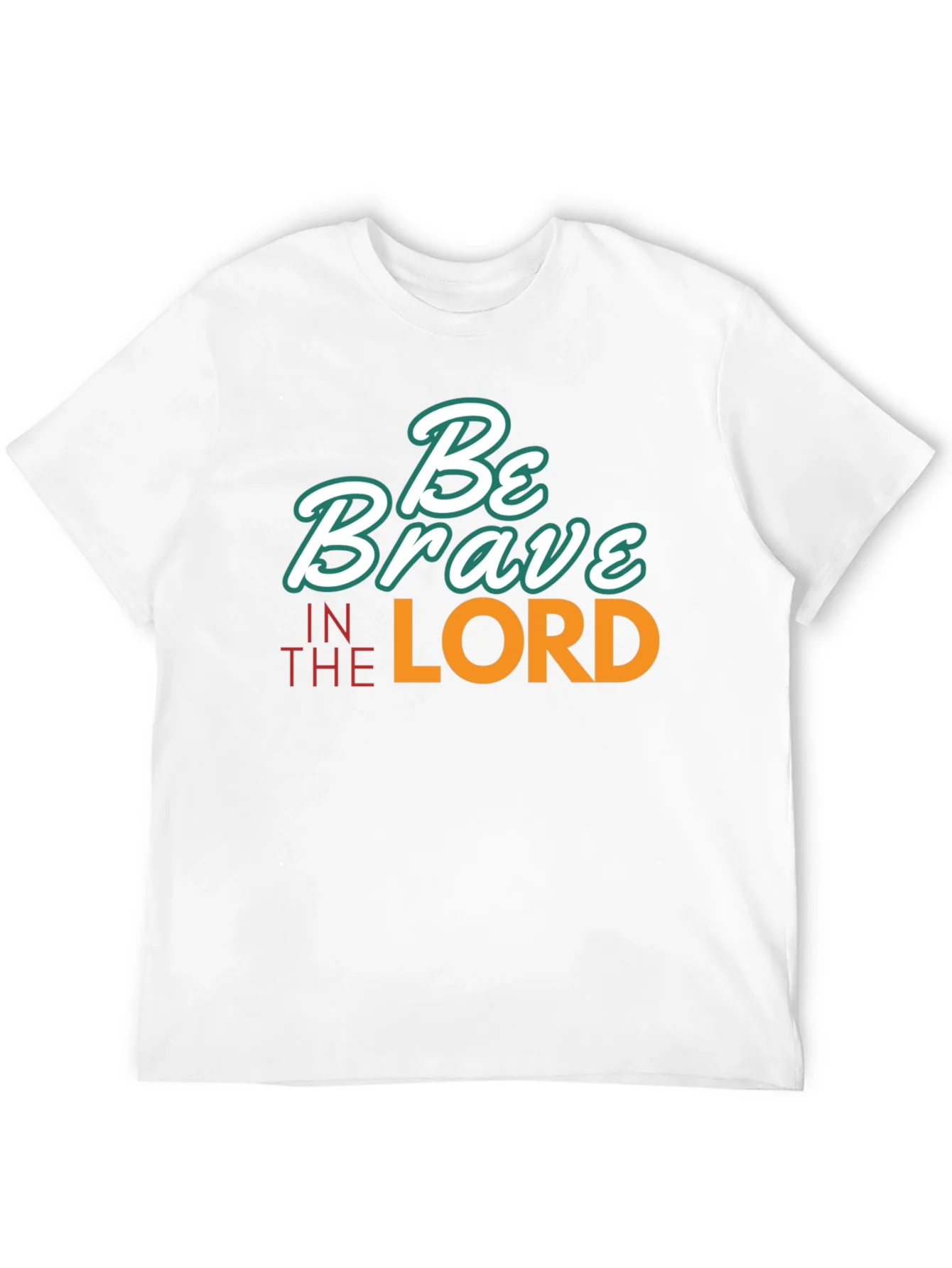 Be Brave in the Lord Black T-Shirt