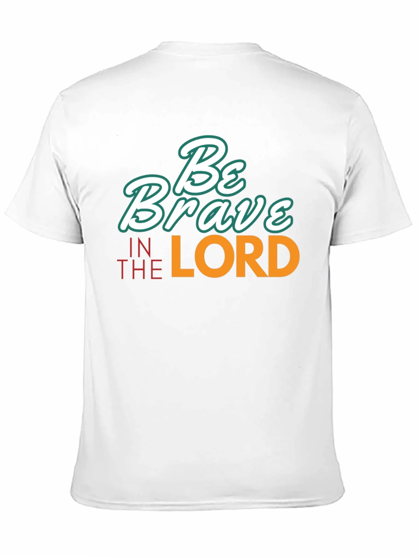Be Brave in the Lord Black T-Shirt