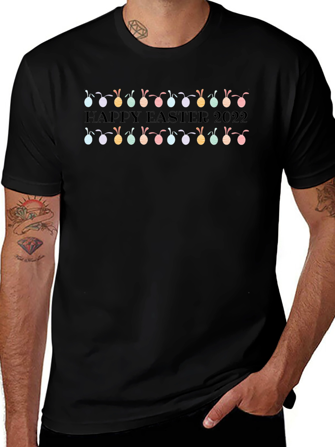 Happy Easter 2022 Bunny T-Shirt