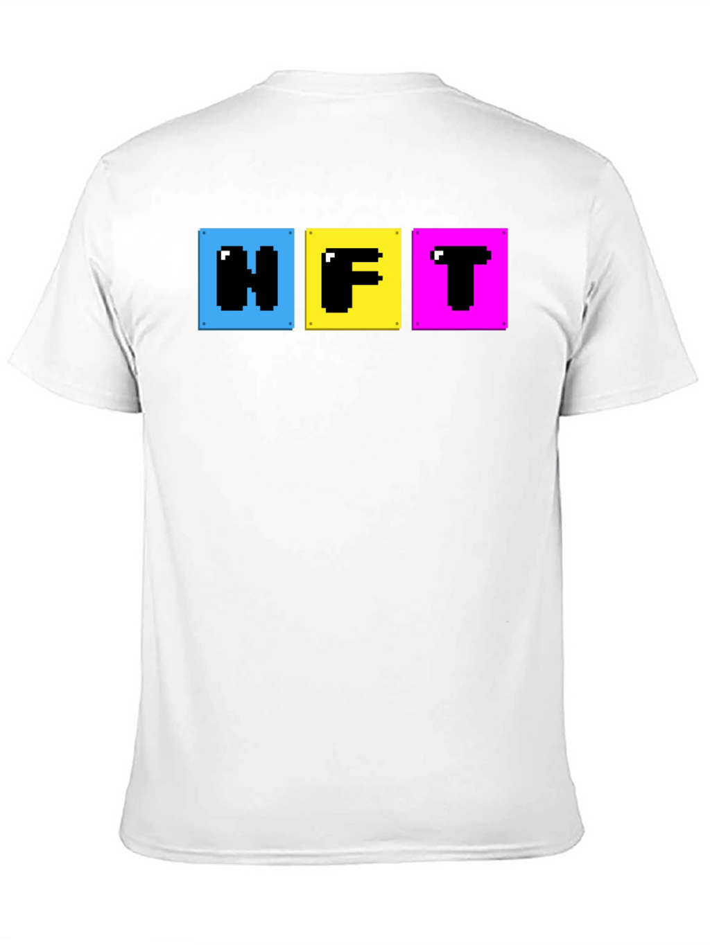 Pixelated NFT T-Shirt - Crypto Art Fashion