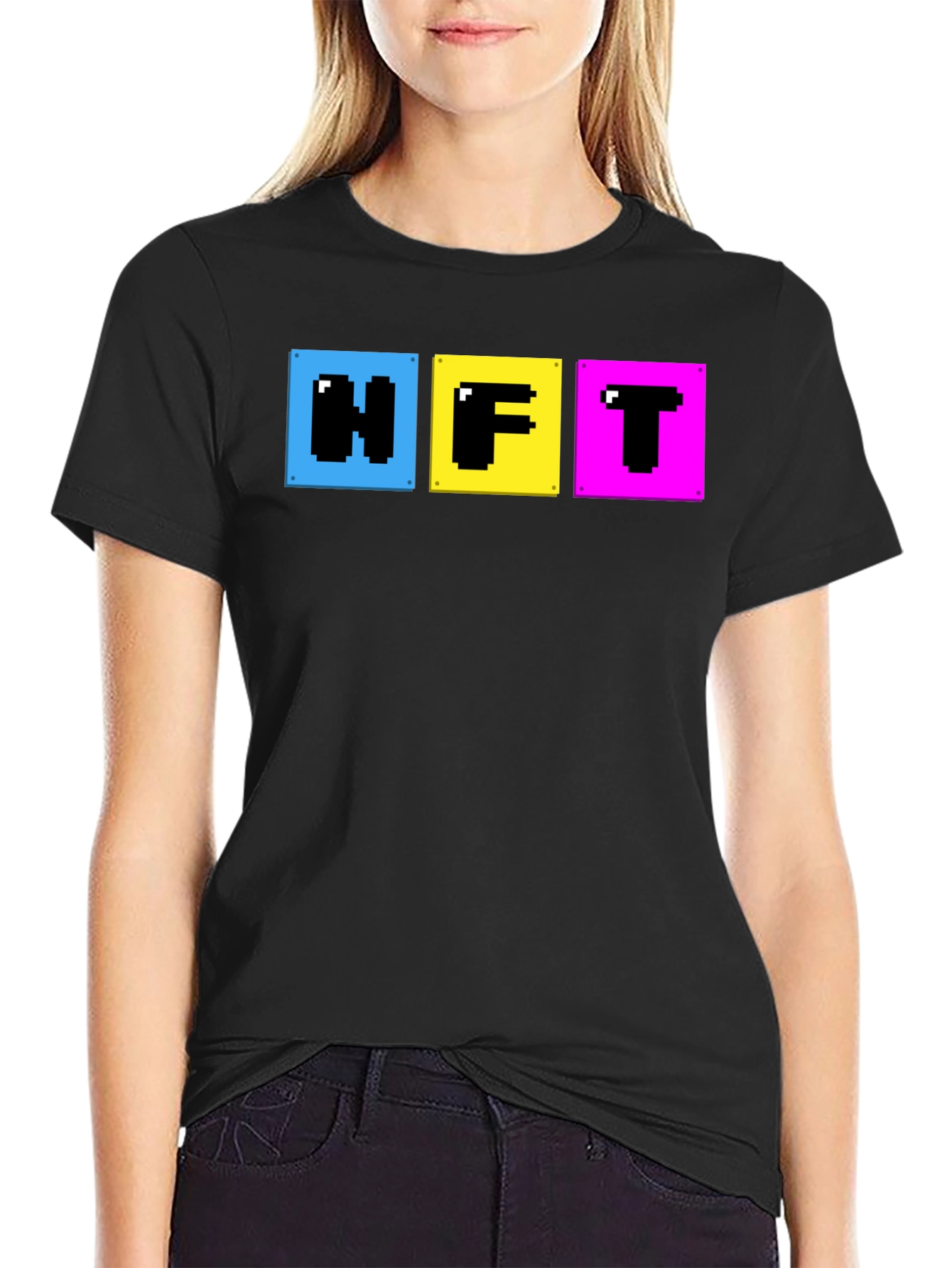 Pixelated NFT T-Shirt - Crypto Art Fashion