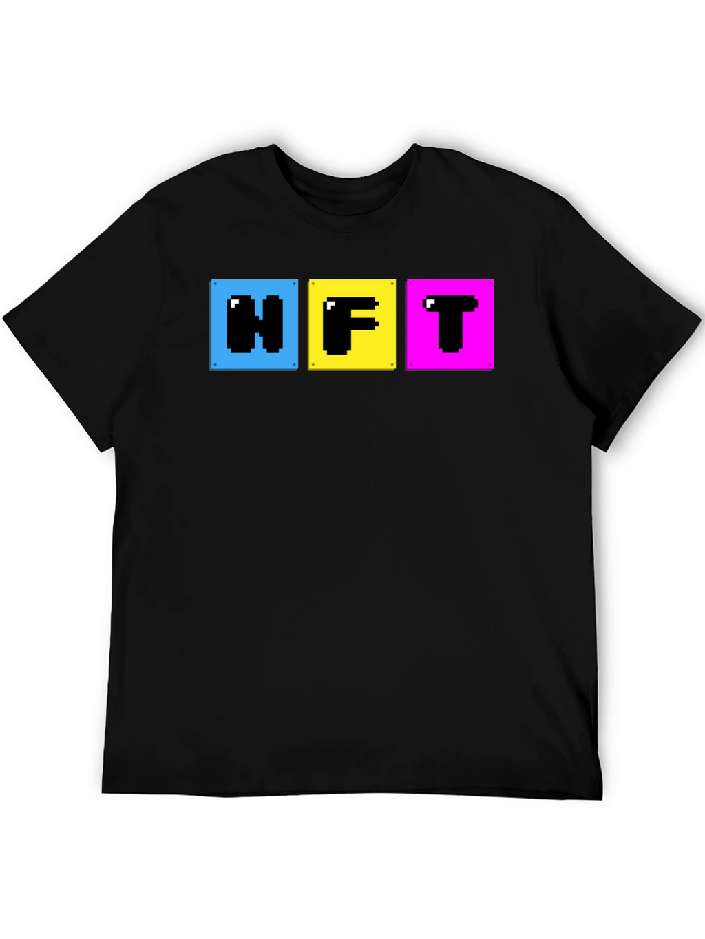 Pixelated NFT T-Shirt - Crypto Art Fashion