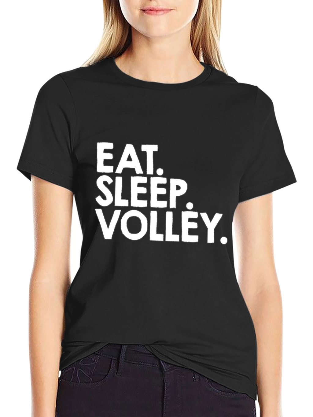 Eat Sleep Volley T-Shirt - Volleyball Lover Tee