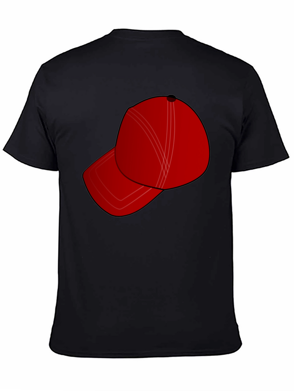 Red Hat Graphic Tee - Stylish & Casual