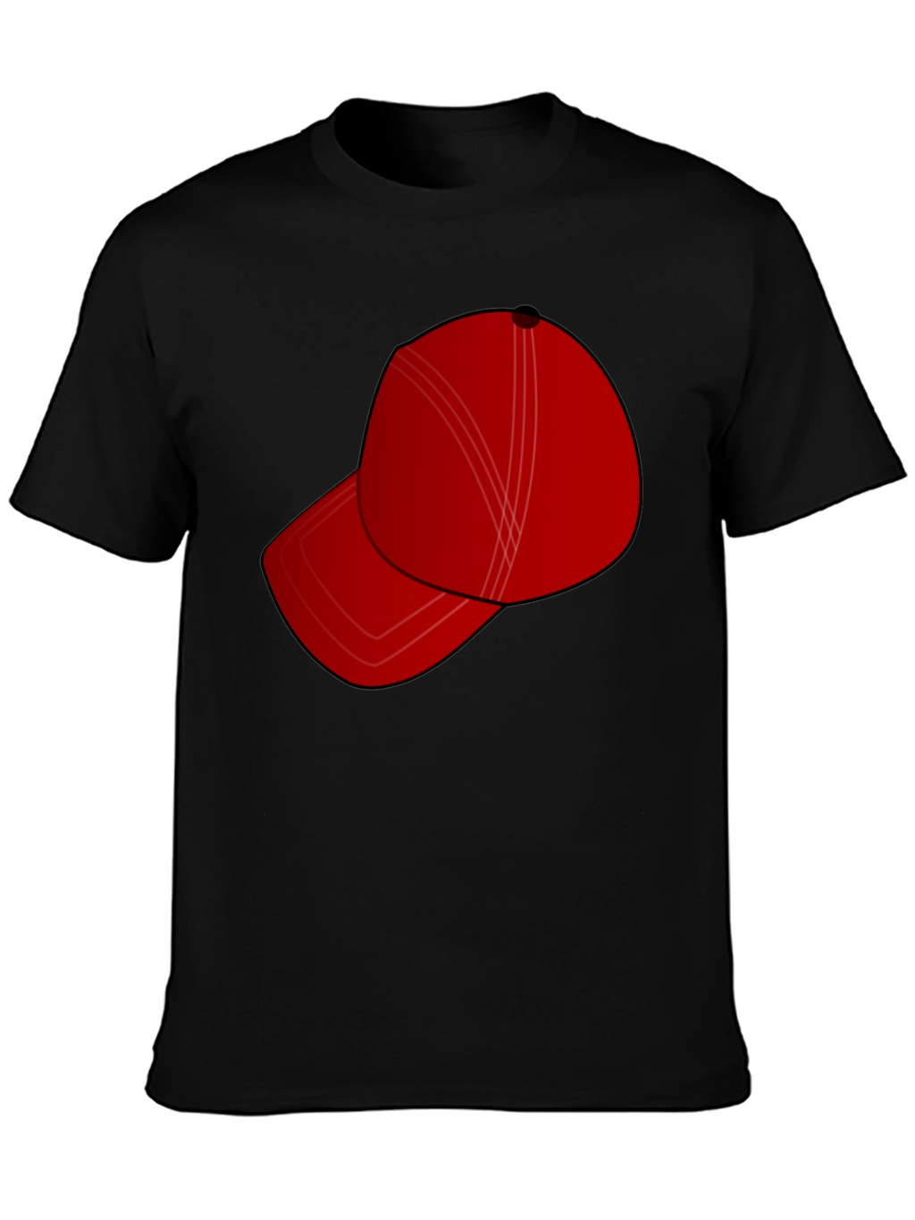 Red Hat Graphic Tee - Stylish & Casual
