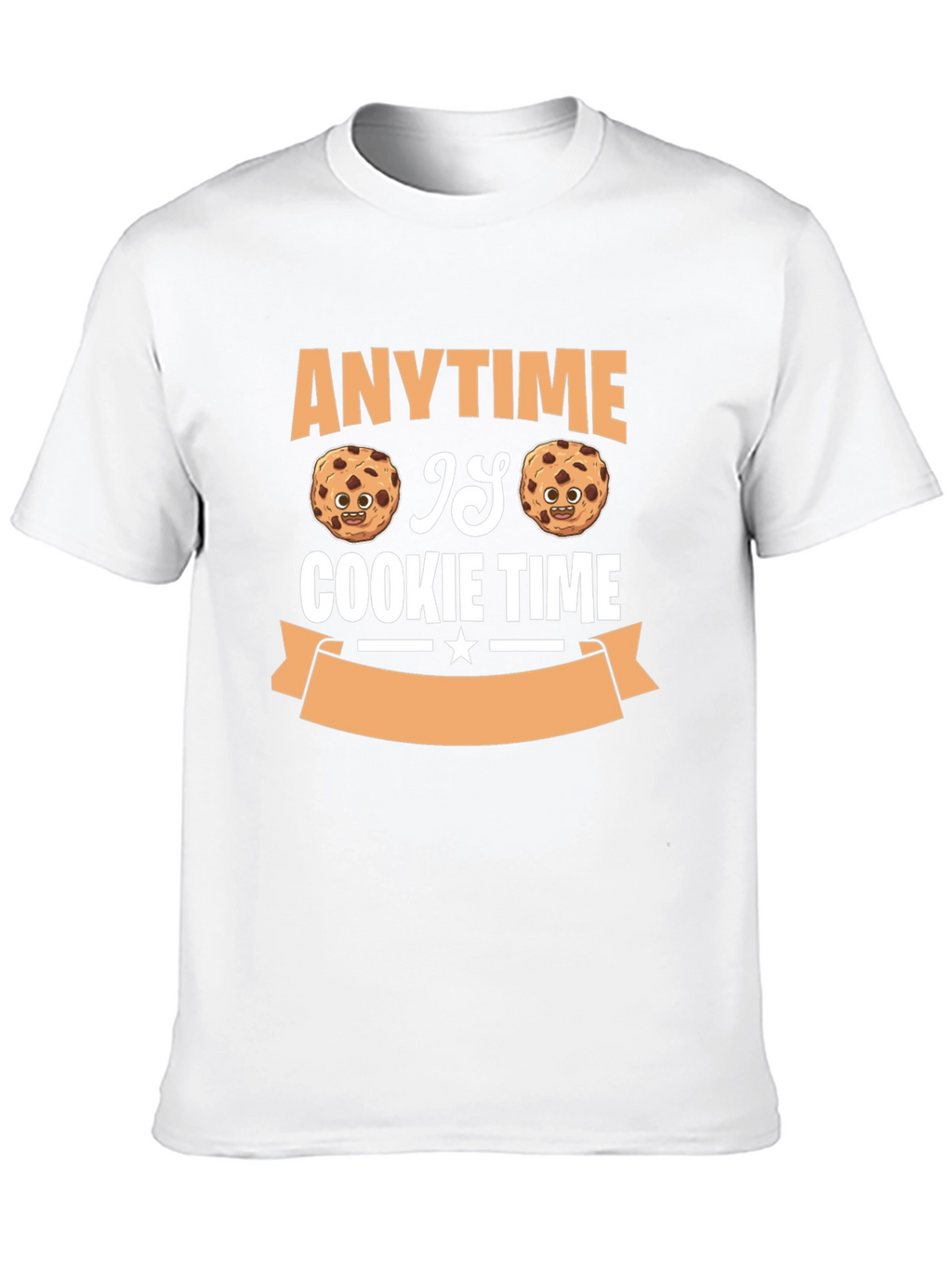 Anytime is Cookie Time Black T-Shirt
