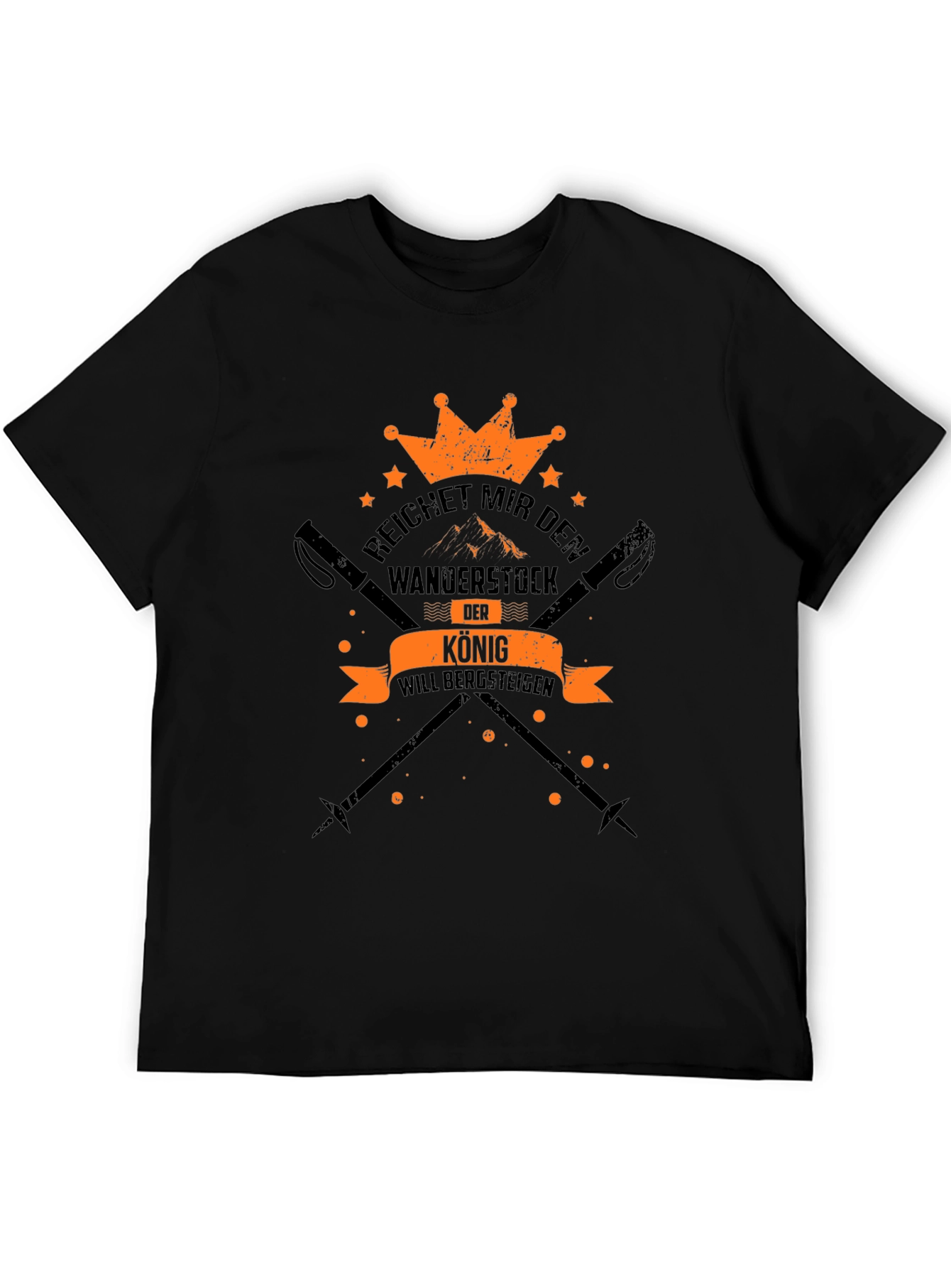 Hiking King T-Shirt - Reach for the Summit!