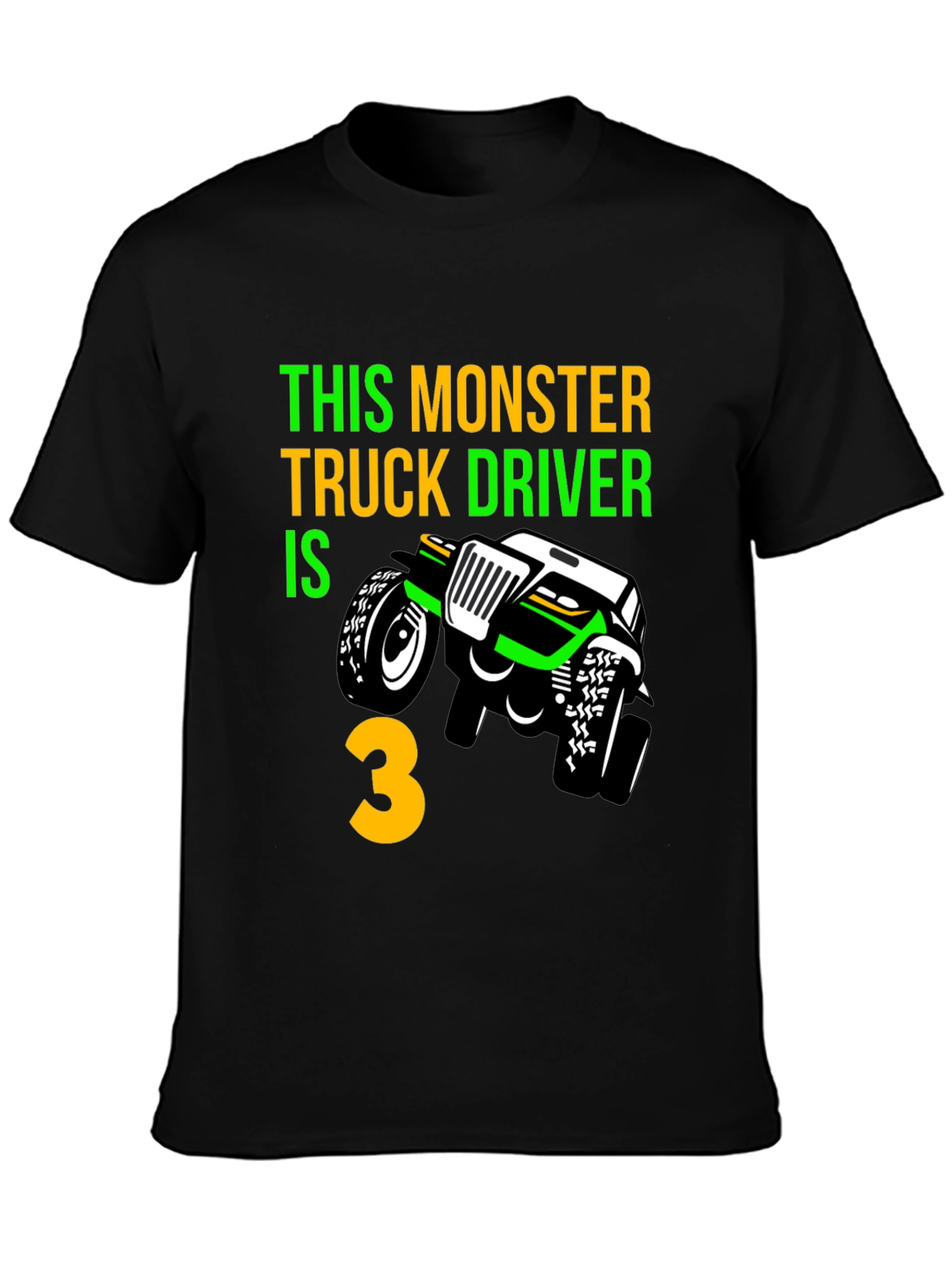 Monster Truck 3rd Birthday T-Shirt