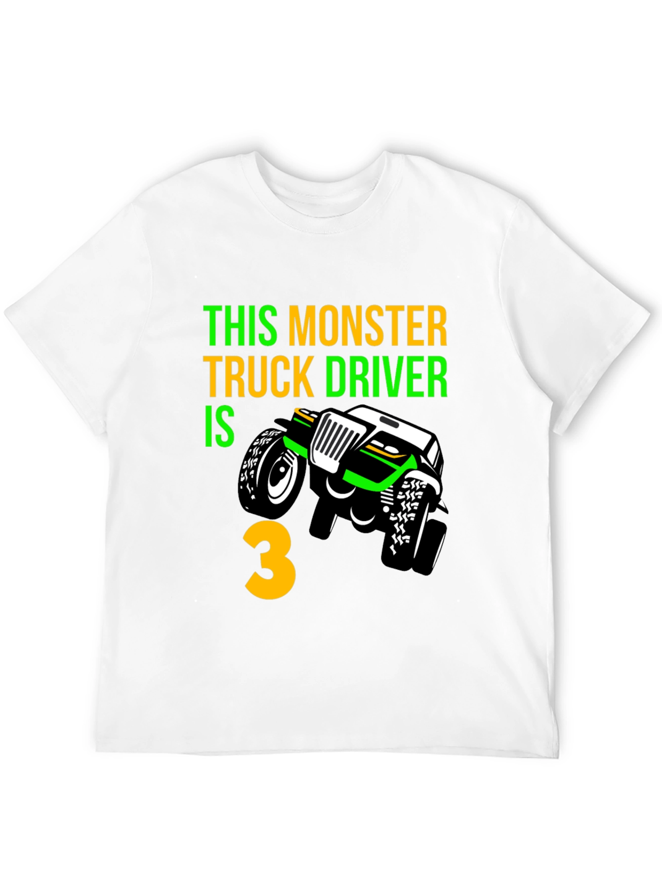 Monster Truck 3rd Birthday T-Shirt