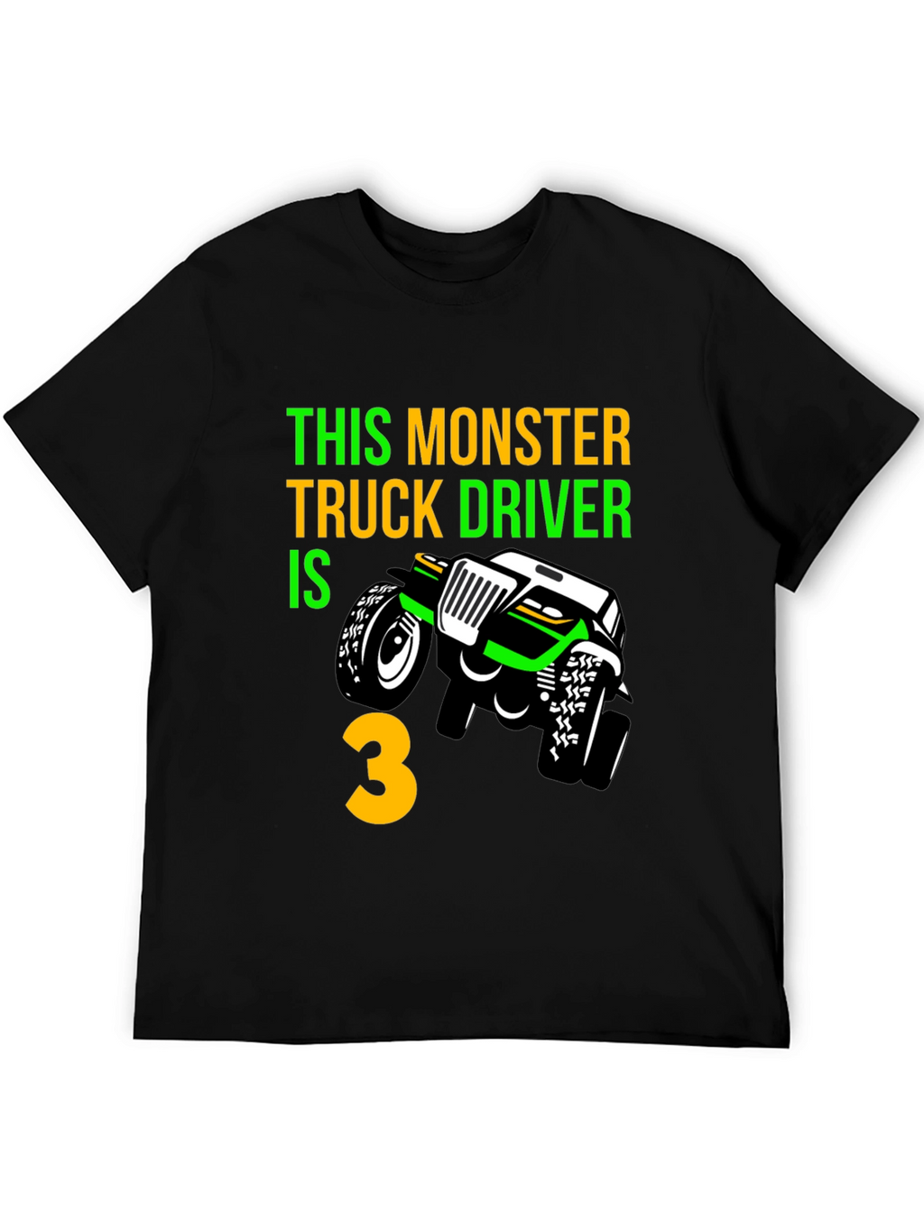 Monster Truck 3rd Birthday T-Shirt