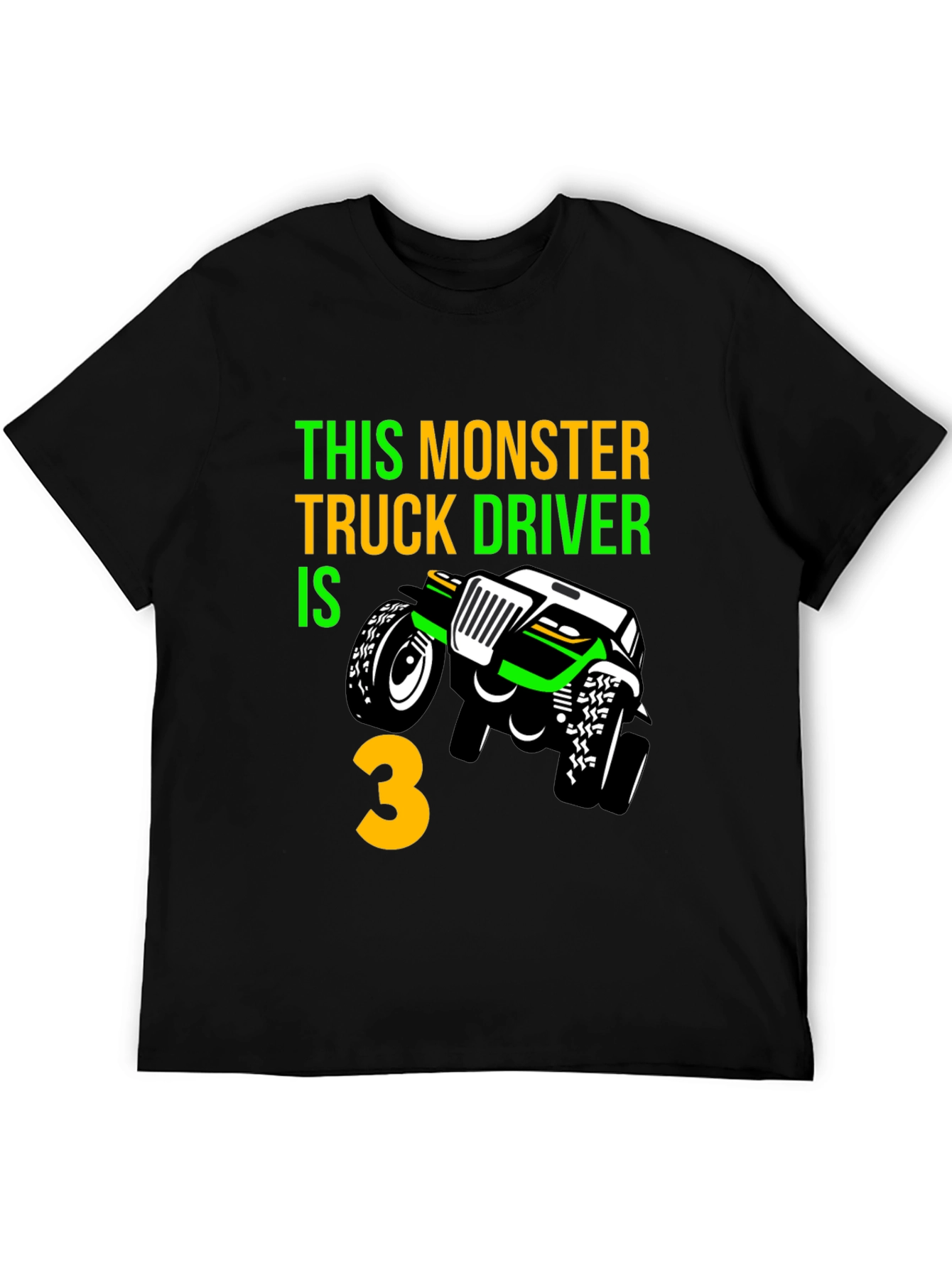 Monster Truck 3rd Birthday T-Shirt