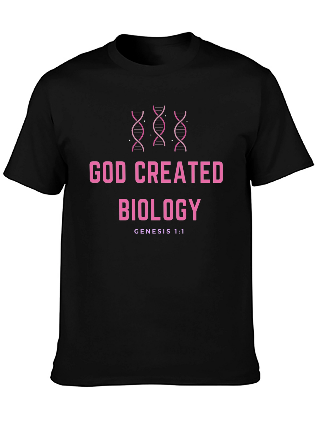 God Created Biology T-Shirt