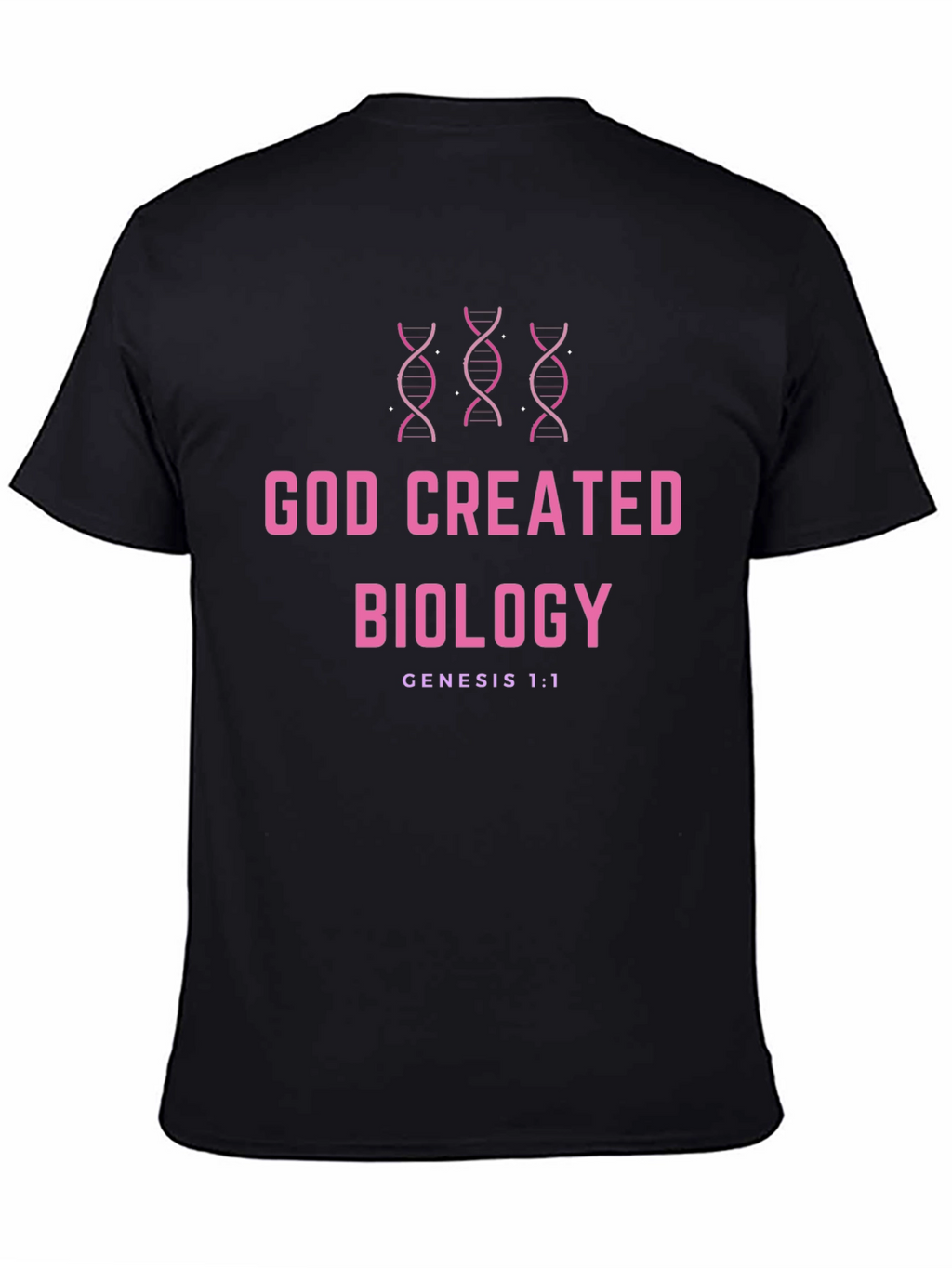 God Created Biology T-Shirt
