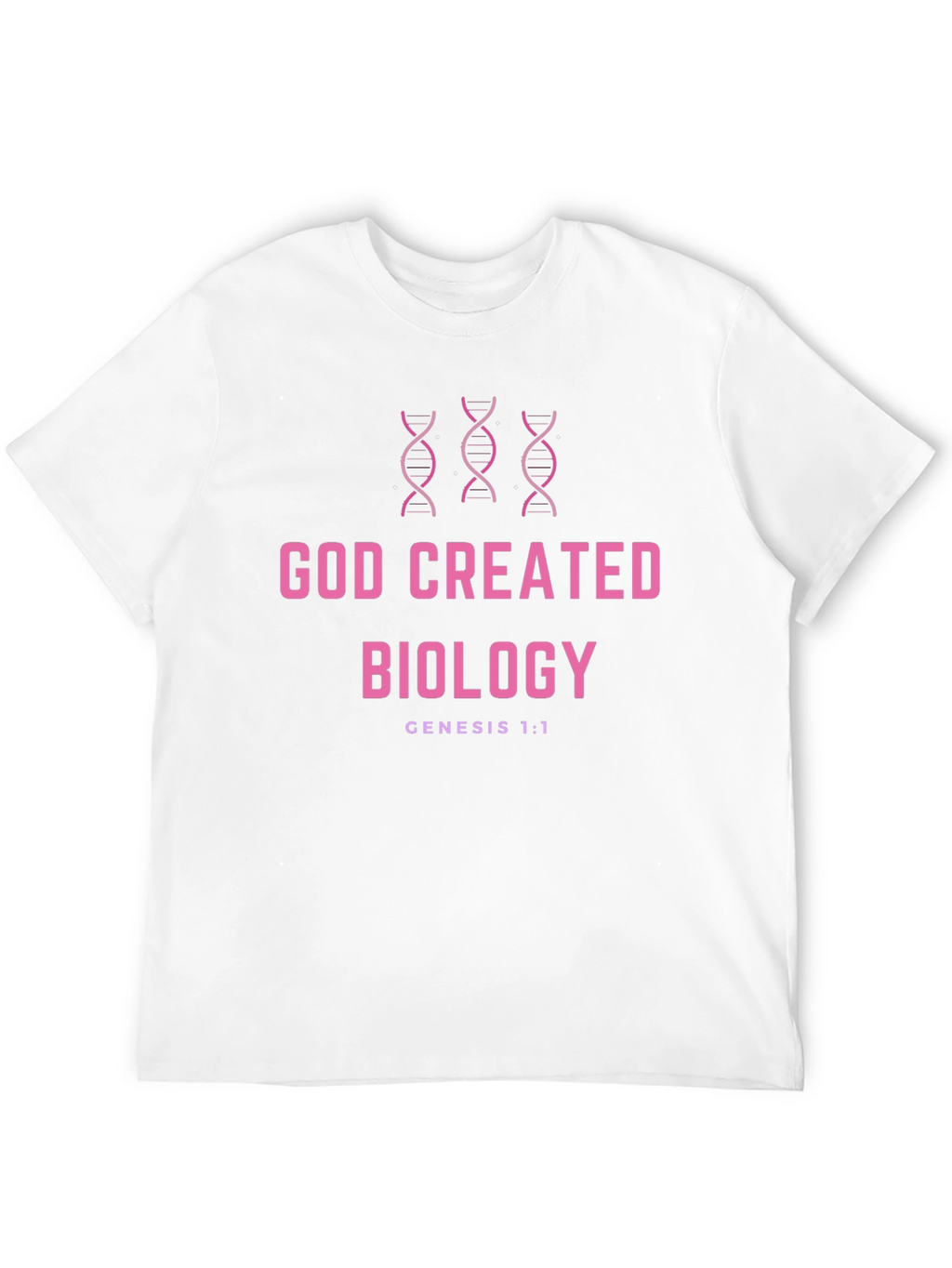 God Created Biology T-Shirt