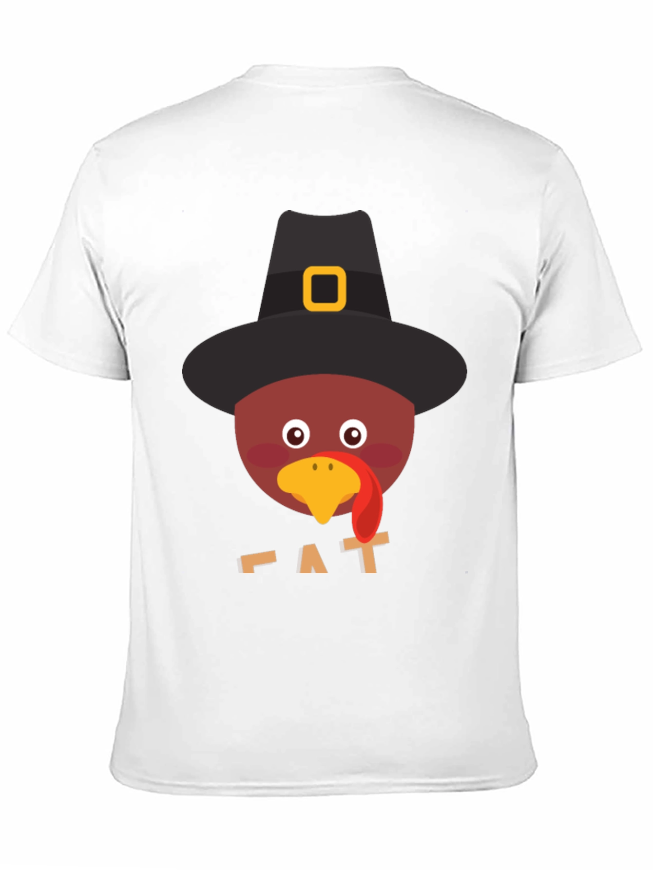 Thanksgiving Turkey Pilgrim Hat T-Shirt