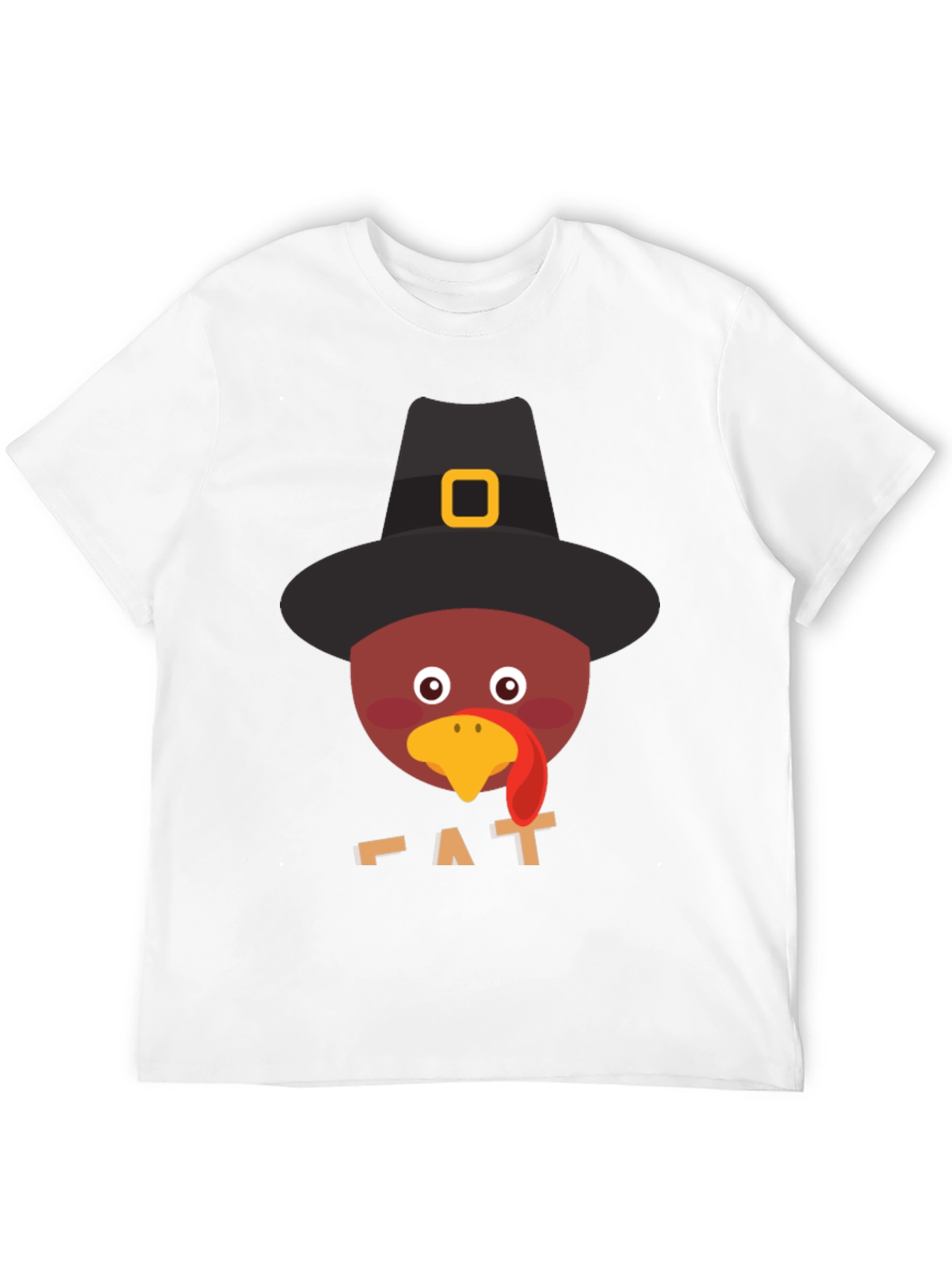 Thanksgiving Turkey Pilgrim Hat T-Shirt