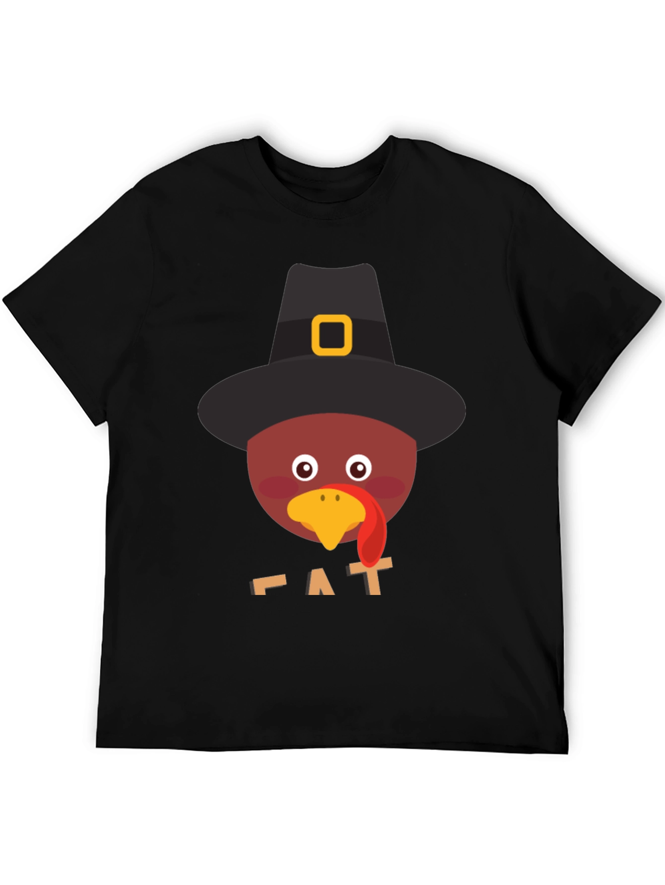 Thanksgiving Turkey Pilgrim Hat T-Shirt
