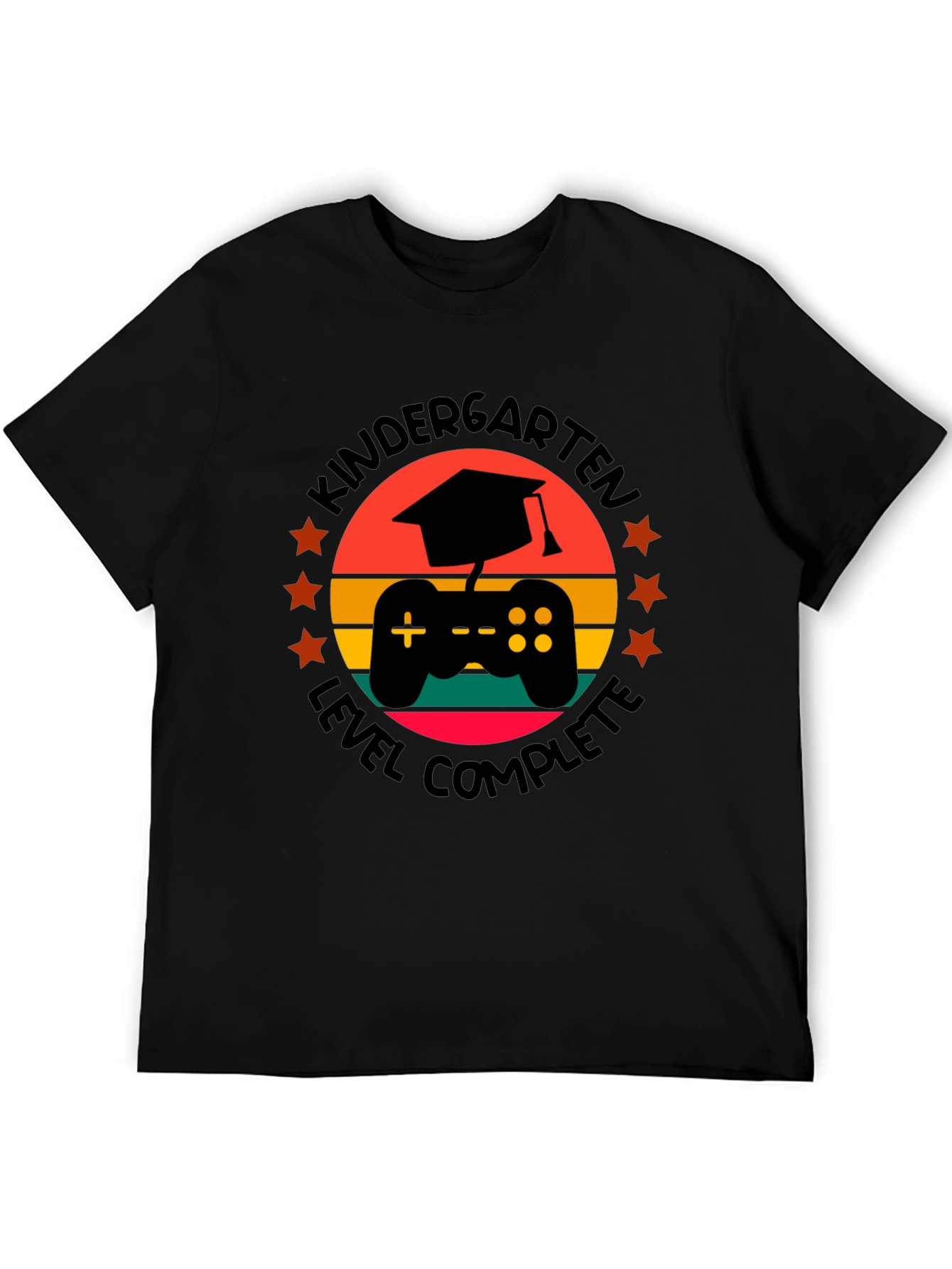Kindergarten Level Complete Gaming Graduation T-Shirt