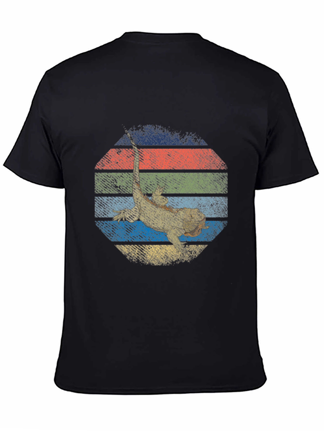 Bearded Dragon Retro T-Shirt
