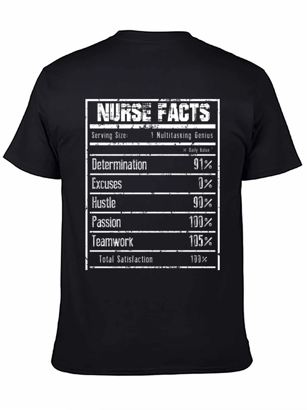 Nurse Facts Graphic Tee - Multitasking Genius