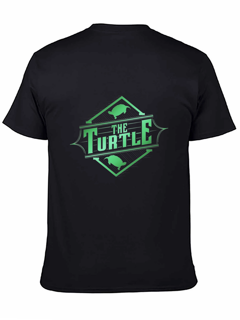 The Turtle Graphic Black T-Shirt