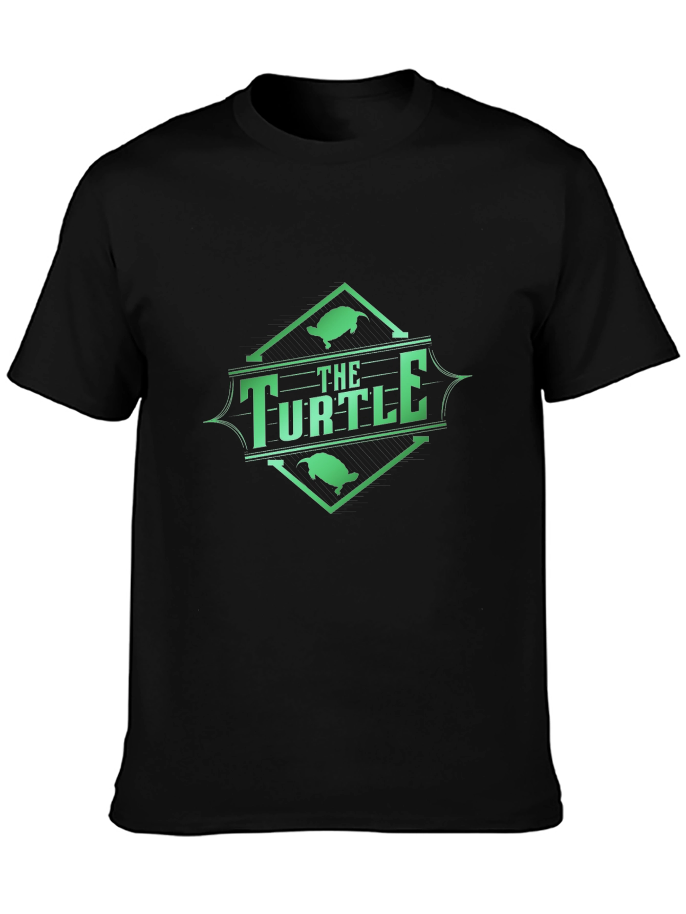 The Turtle Graphic Black T-Shirt
