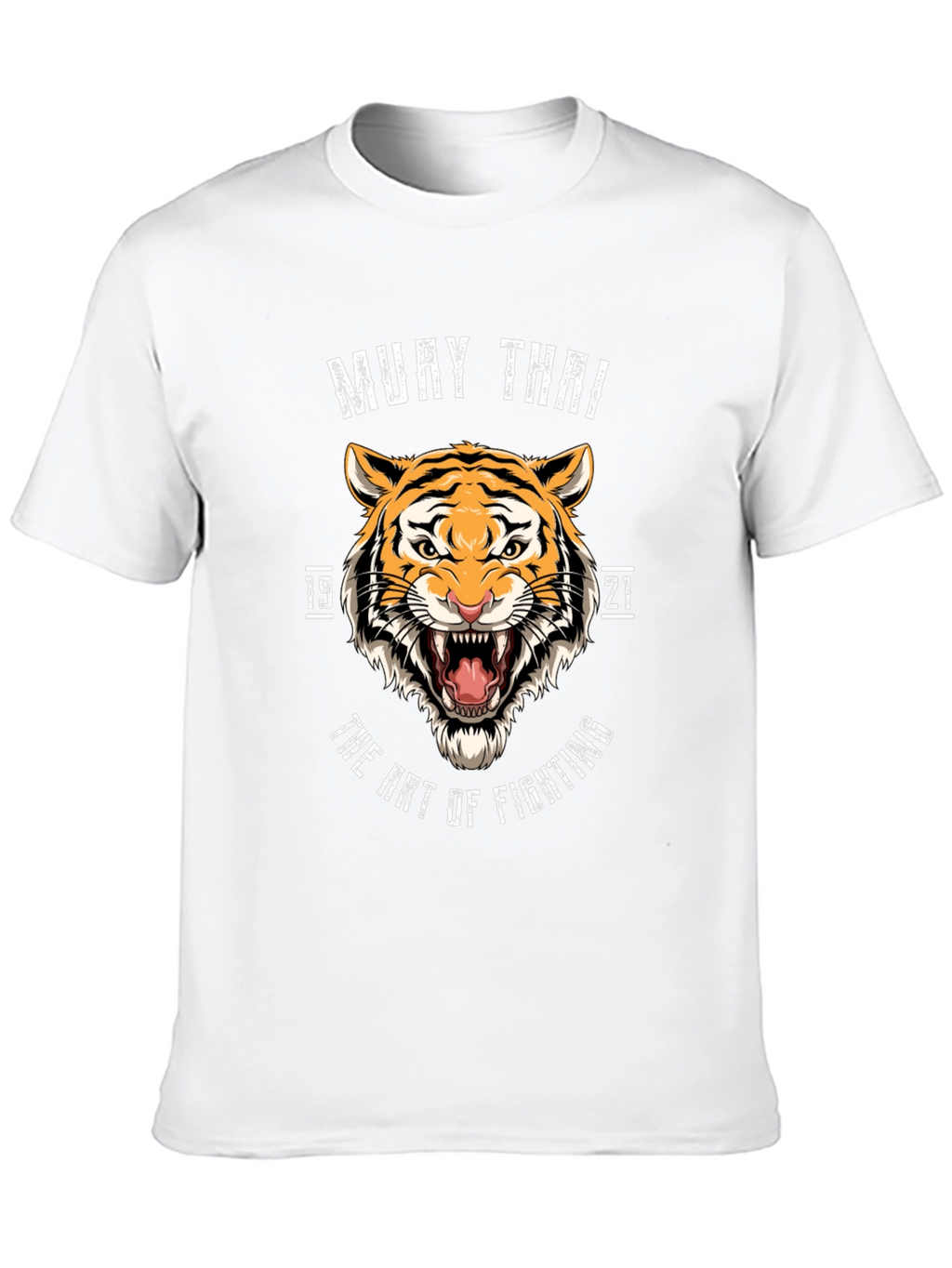 Muay Thai Tiger Black T-Shirt