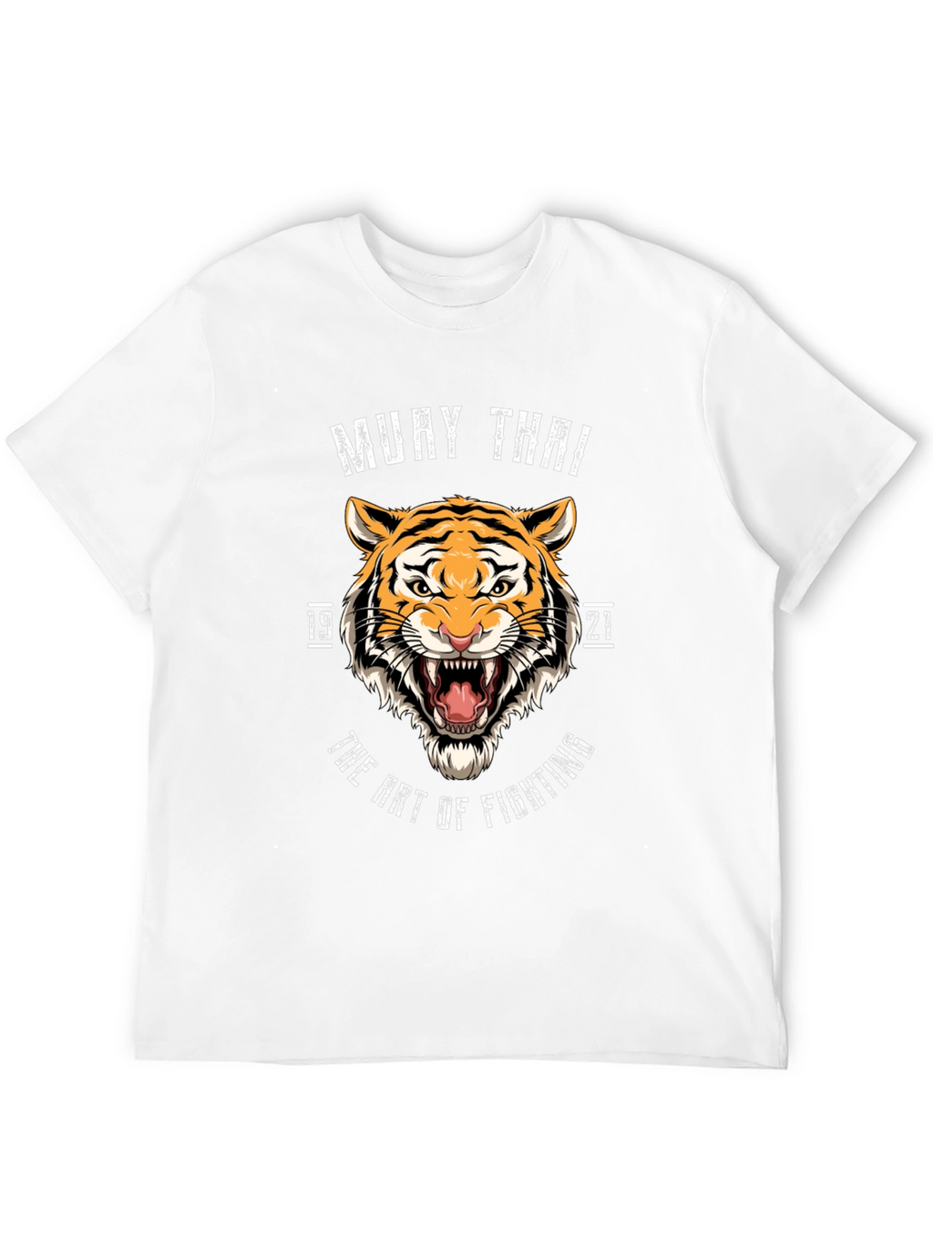 Muay Thai Tiger Black T-Shirt