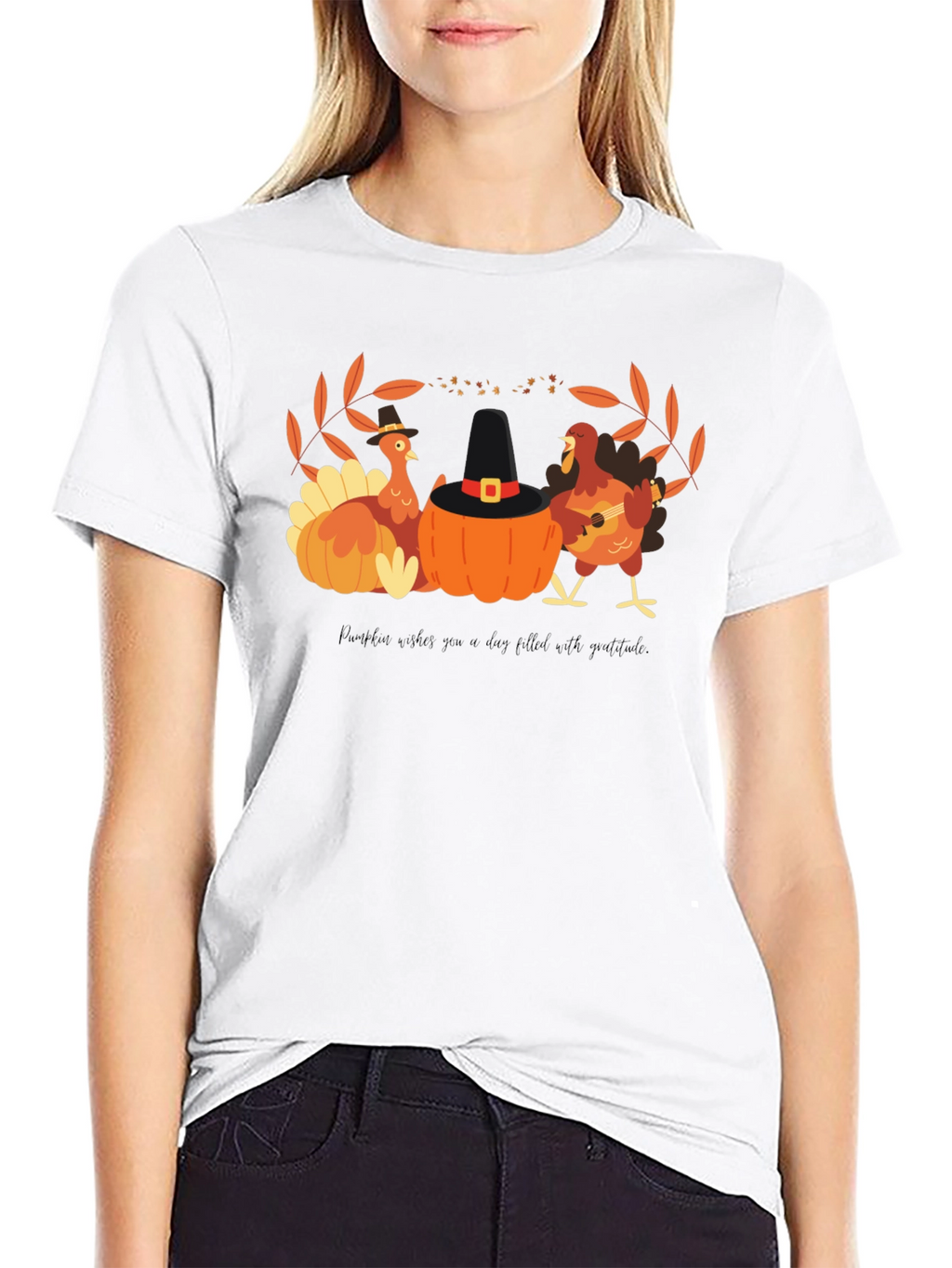 Thanksgiving Turkey Graphic Tee