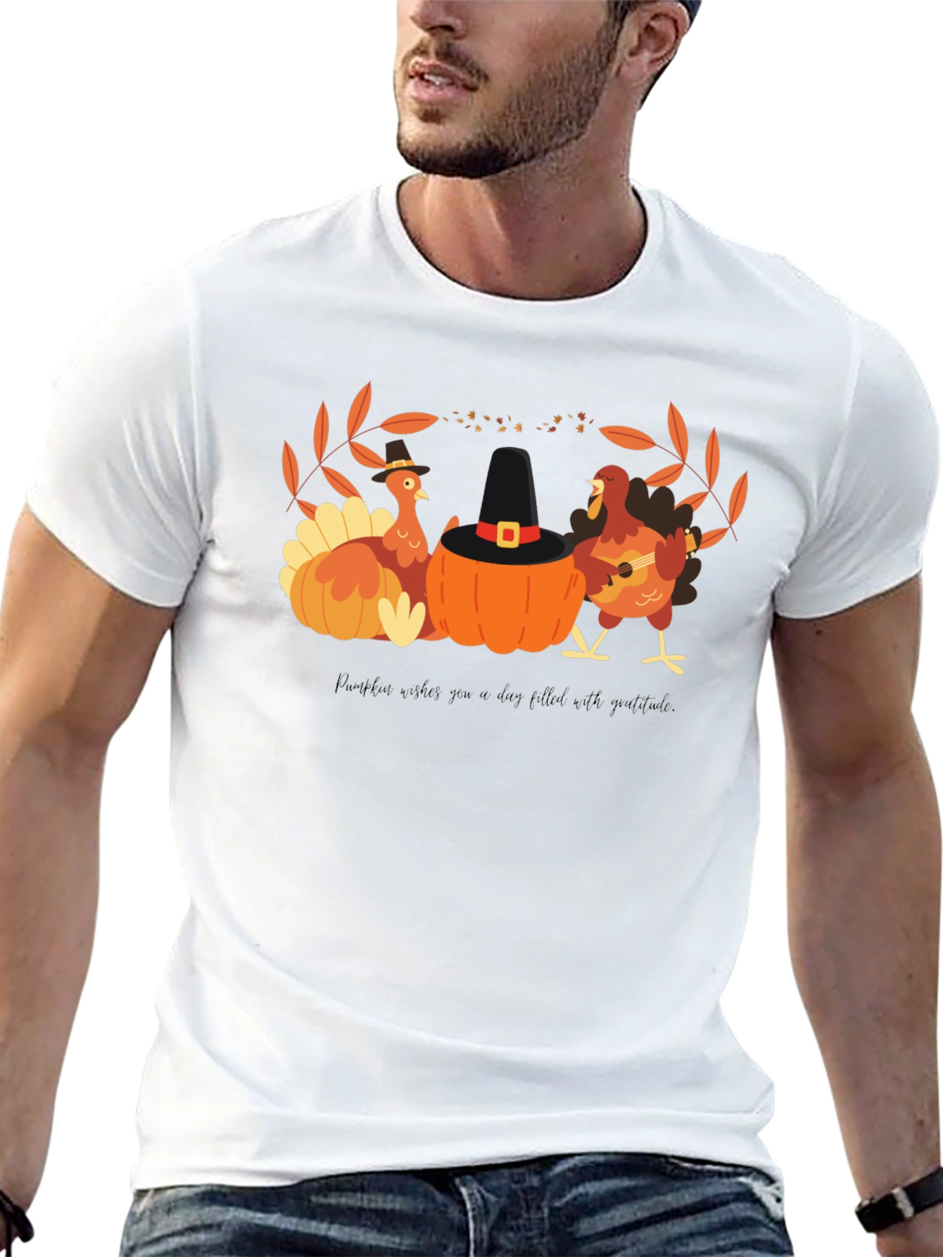Thanksgiving Turkey Graphic Tee