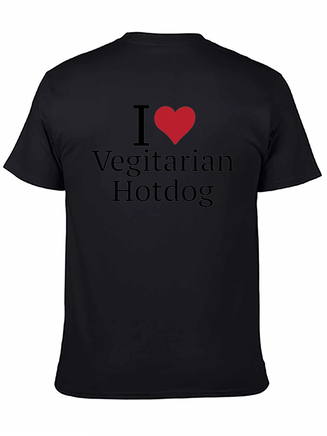 I Love Vegetarian Hotdogs T-Shirt - Classic Tee
