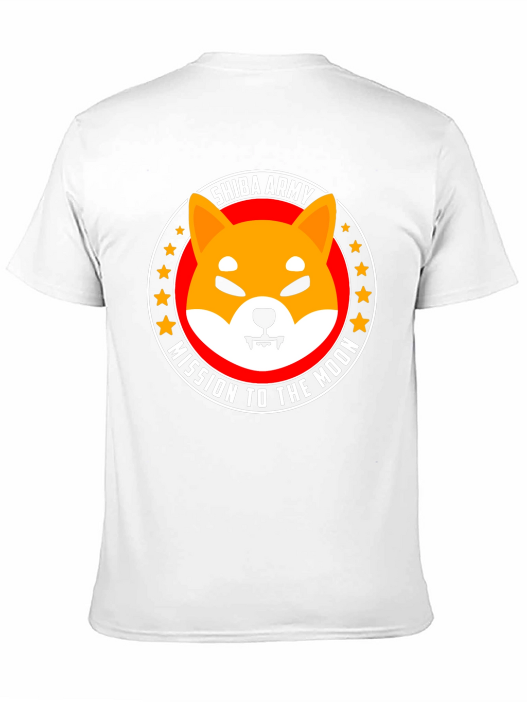 Shiba Army Mission to the Moon Graphic T-Shirt