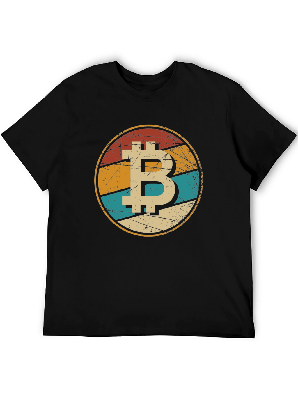 Retro Bitcoin Graphic Tee - Crypto Fan T-Shirt