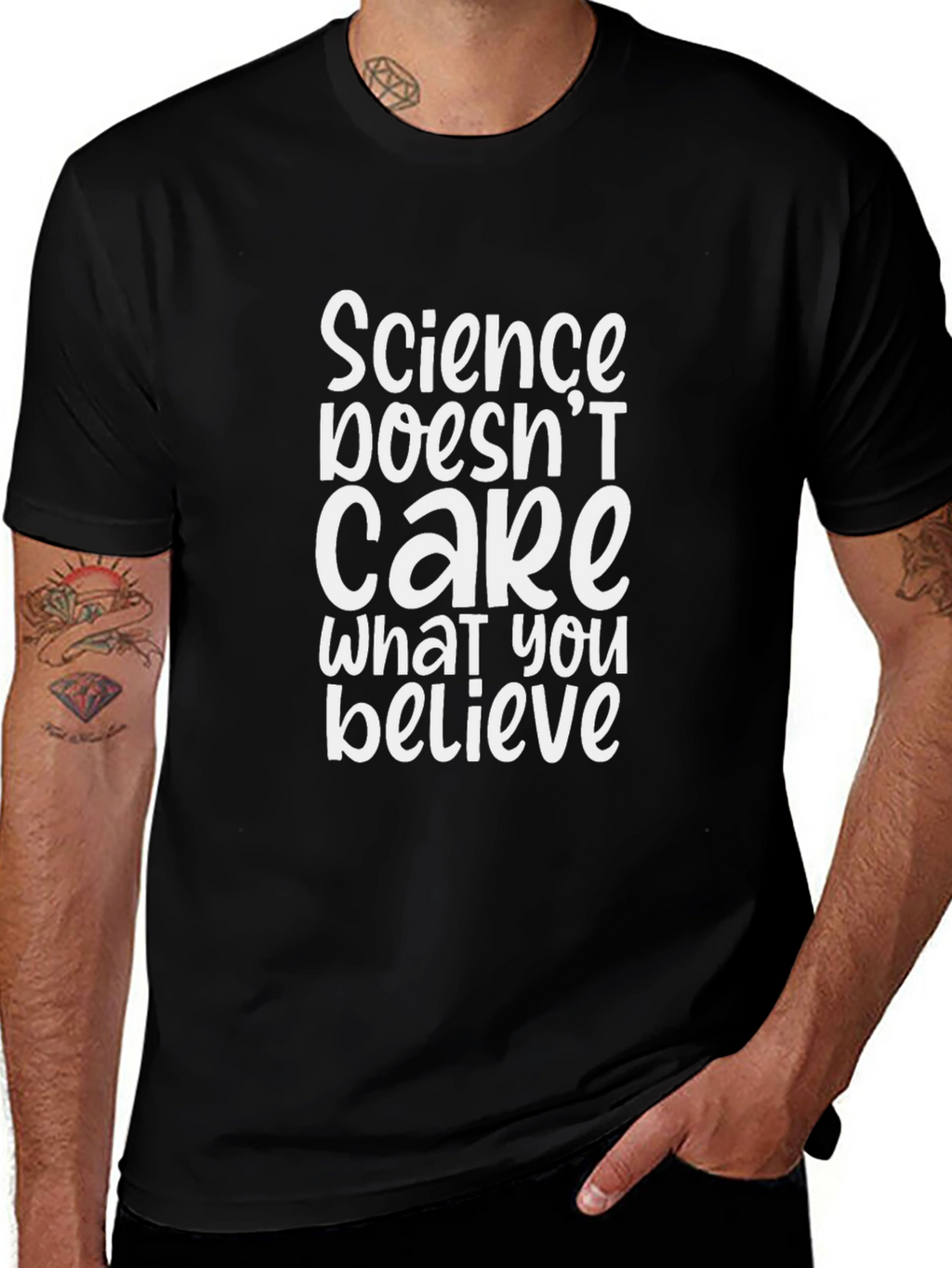 Science Doesnt Care What You Believe T-Shirt