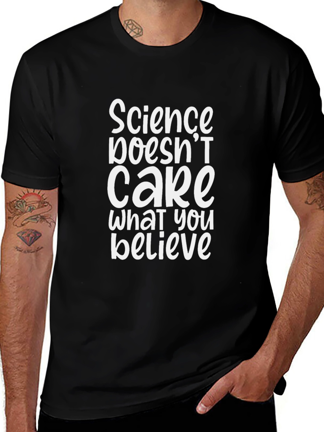 Science Doesnt Care What You Believe T-Shirt