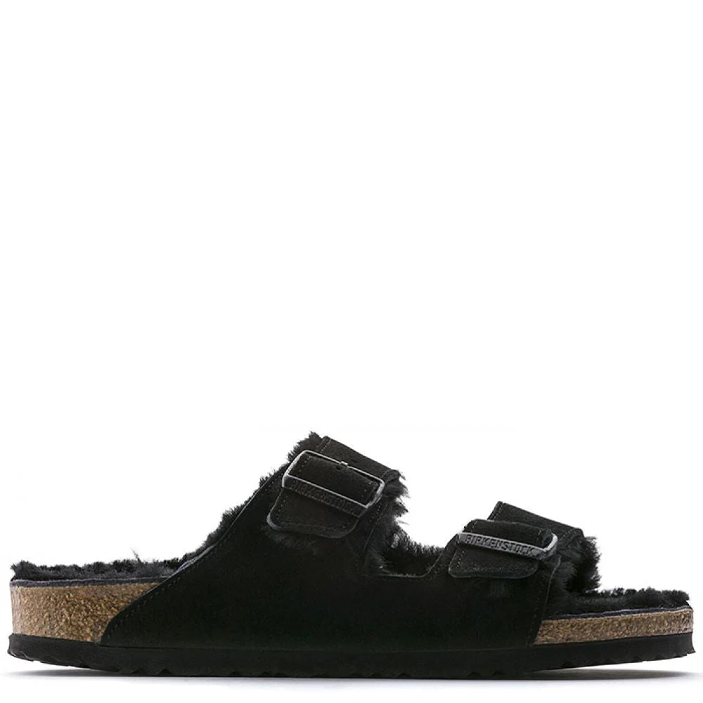 Birkenstock Women's Arizona Shearling in Black