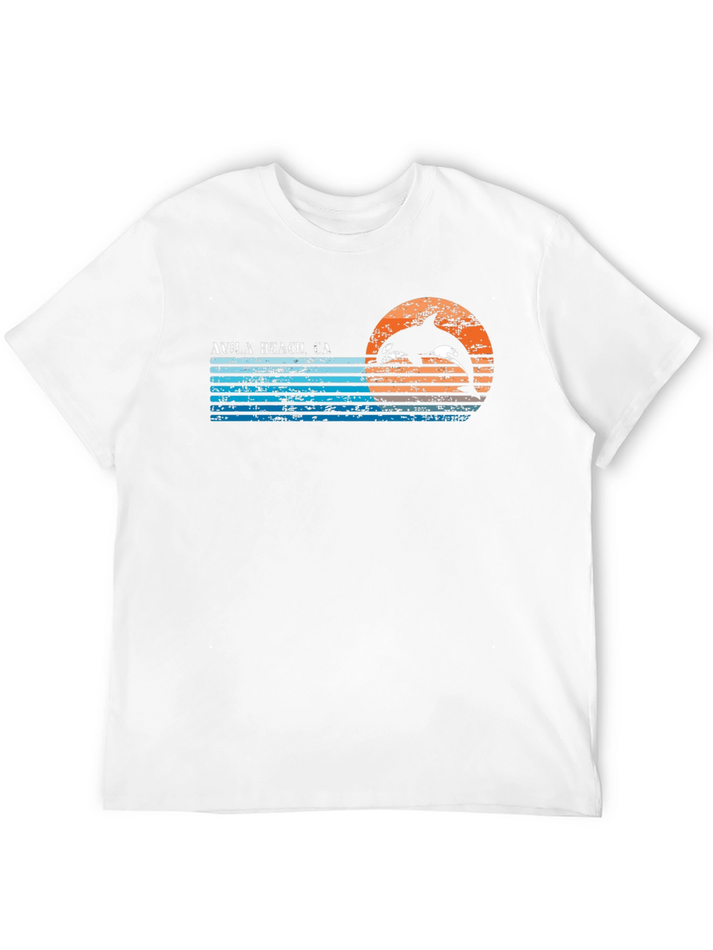 Waiā Beach CA Orca Sunset Tee