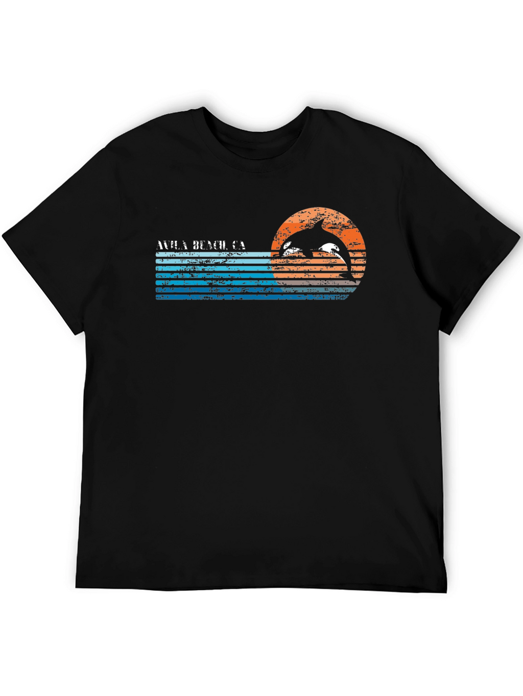 Waiā Beach CA Orca Sunset Tee