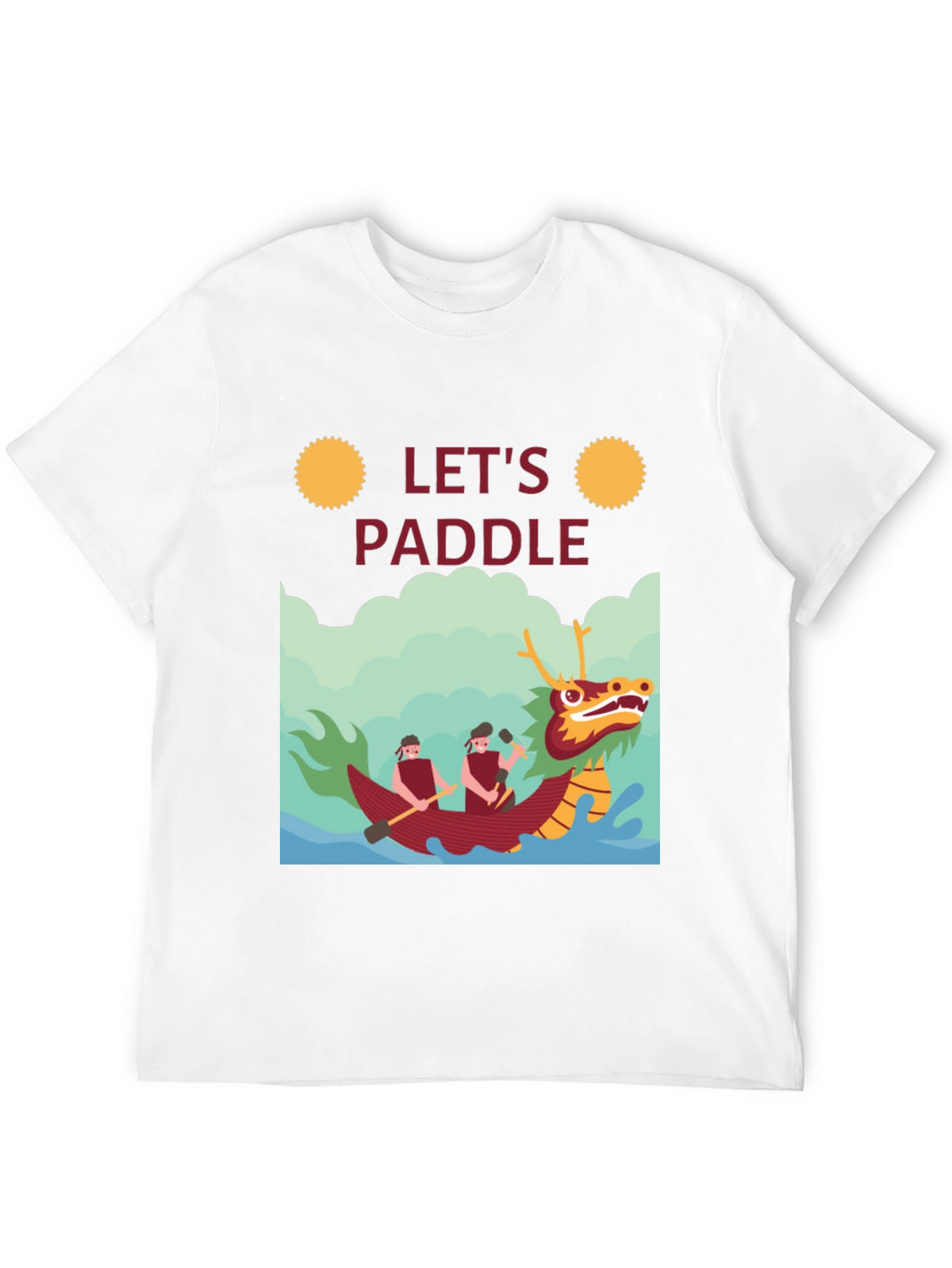 Lets Paddle Dragon Boat Festival T-Shirt