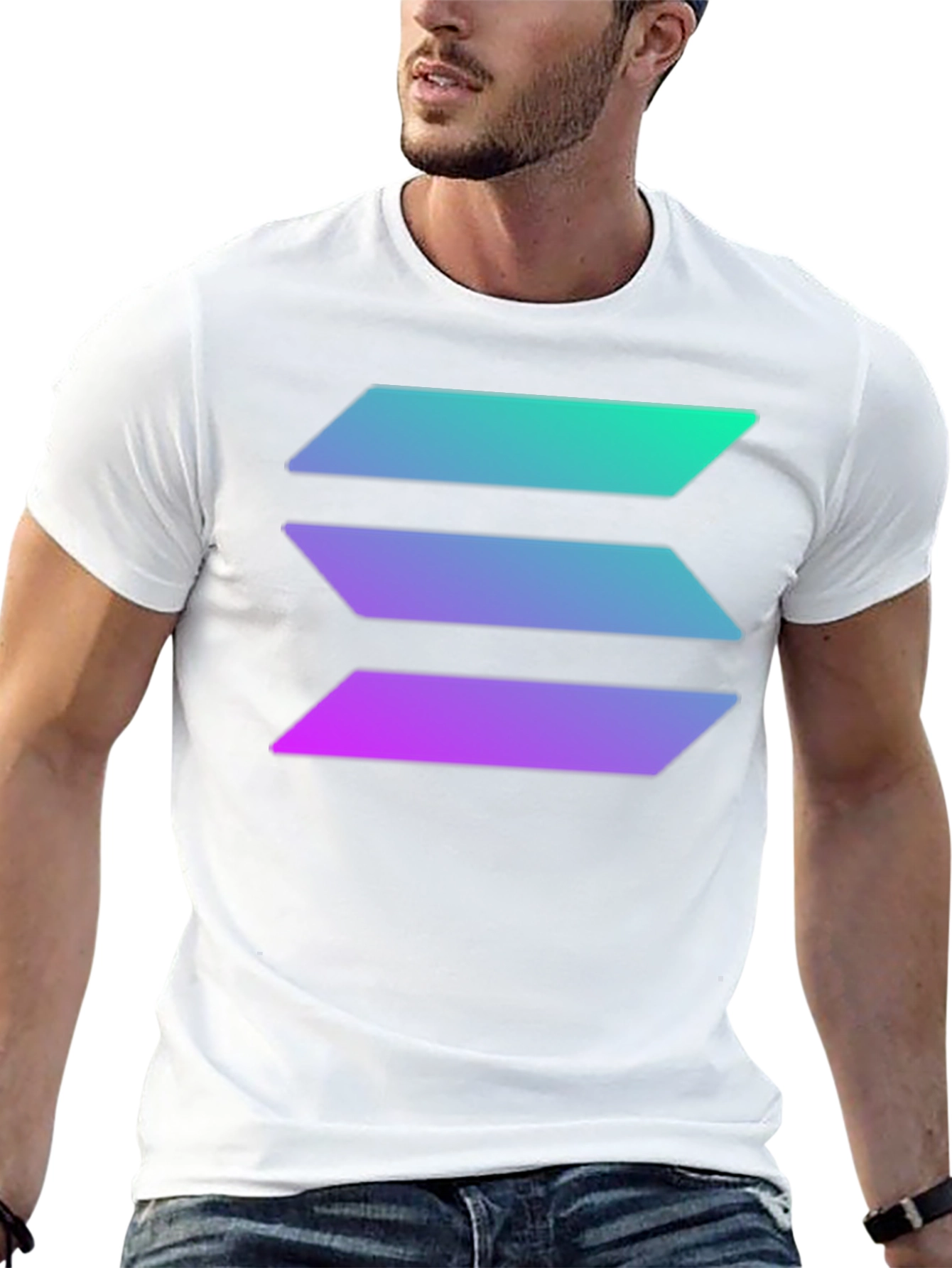 Solana Crypto T-Shirt - Stylish & Comfortable Blockchain Tee