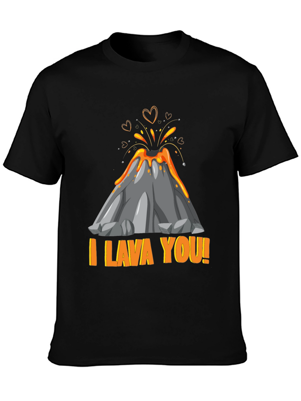 I Lava You Graphic T-Shirt Volcano Love Tee