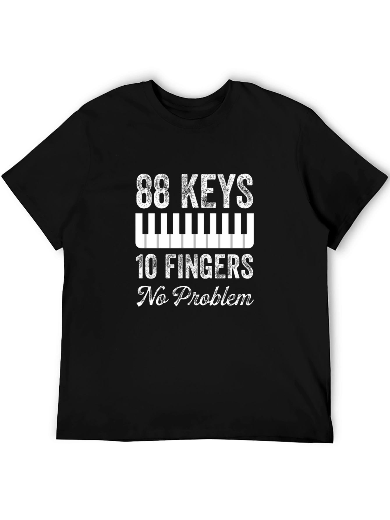88 Keys 10 Fingers T-Shirt - Musician Tee